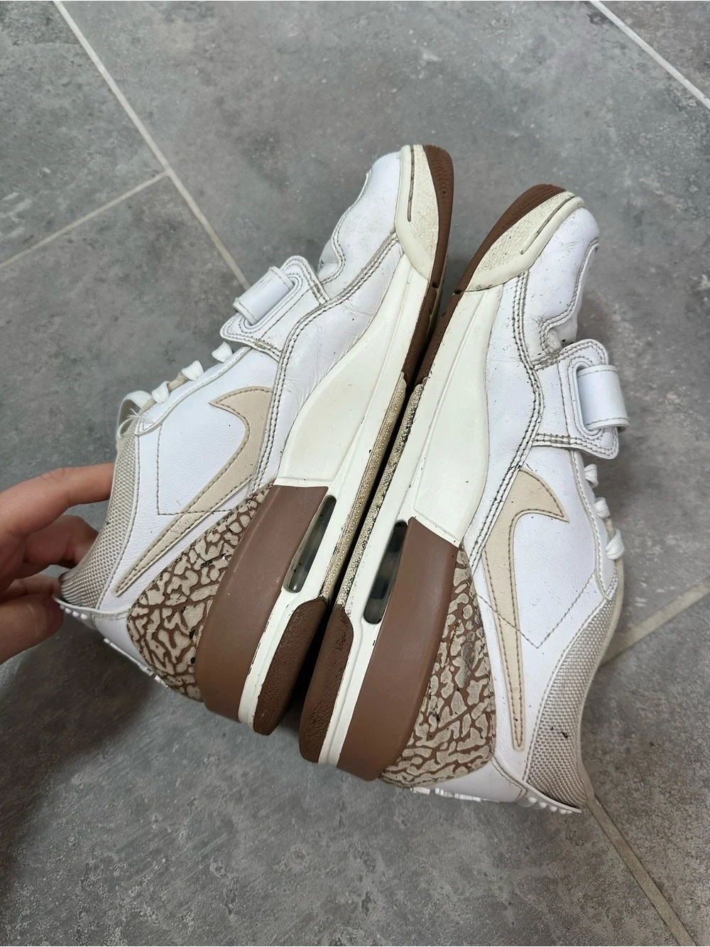 Air Jordan Legacy 312 Low 'White Legend Light Brown'